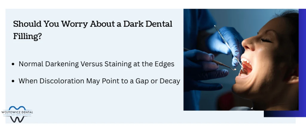 Does a Dark Filling Mean Something Is Wrong